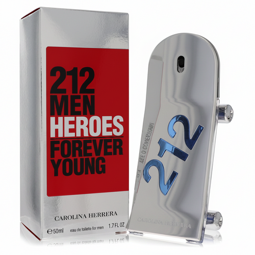 212 Heroes by Carolina Herrera Eau De Toilette Spray 1.7 oz for Men