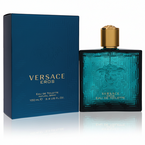 Versace Eros by Versace Eau De Toilette Spray 3.4 oz (Men)