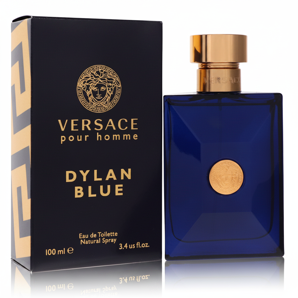 Versace Pour Homme Dylan Blue by Versace Eau De Toilette Spray 3.4 oz (Men)
