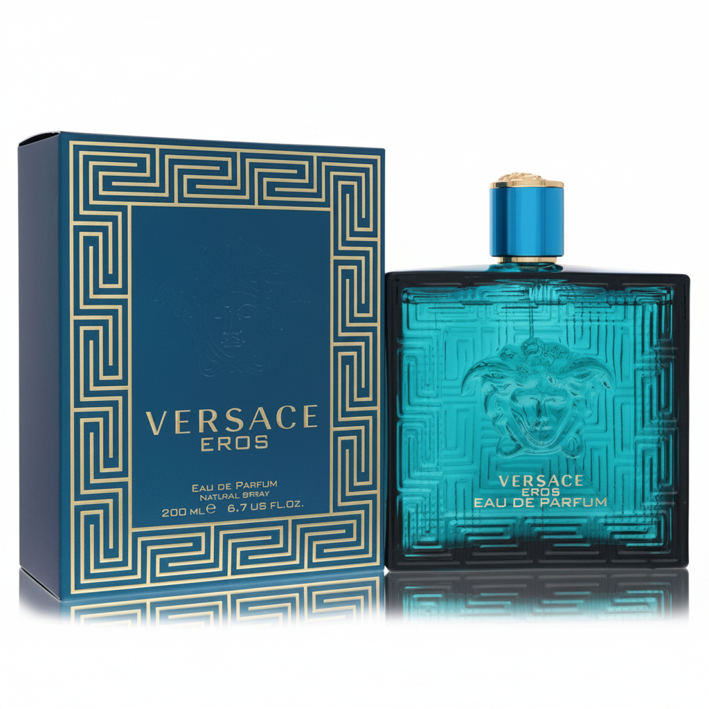 Versace Eros by Versace Eau De Parfum Spray 6.8 oz (Men)