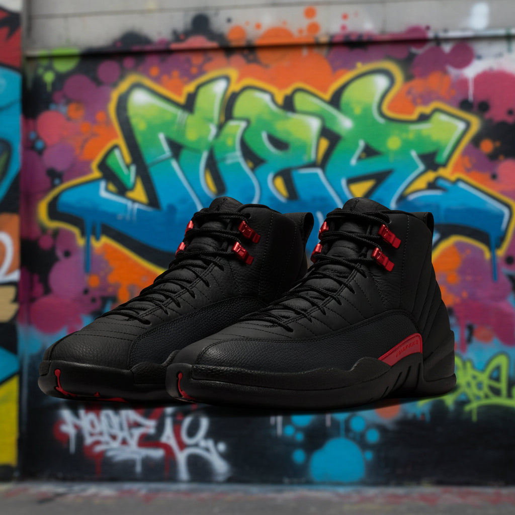 Air Jordan Mens 12 Retro - Bloodline
