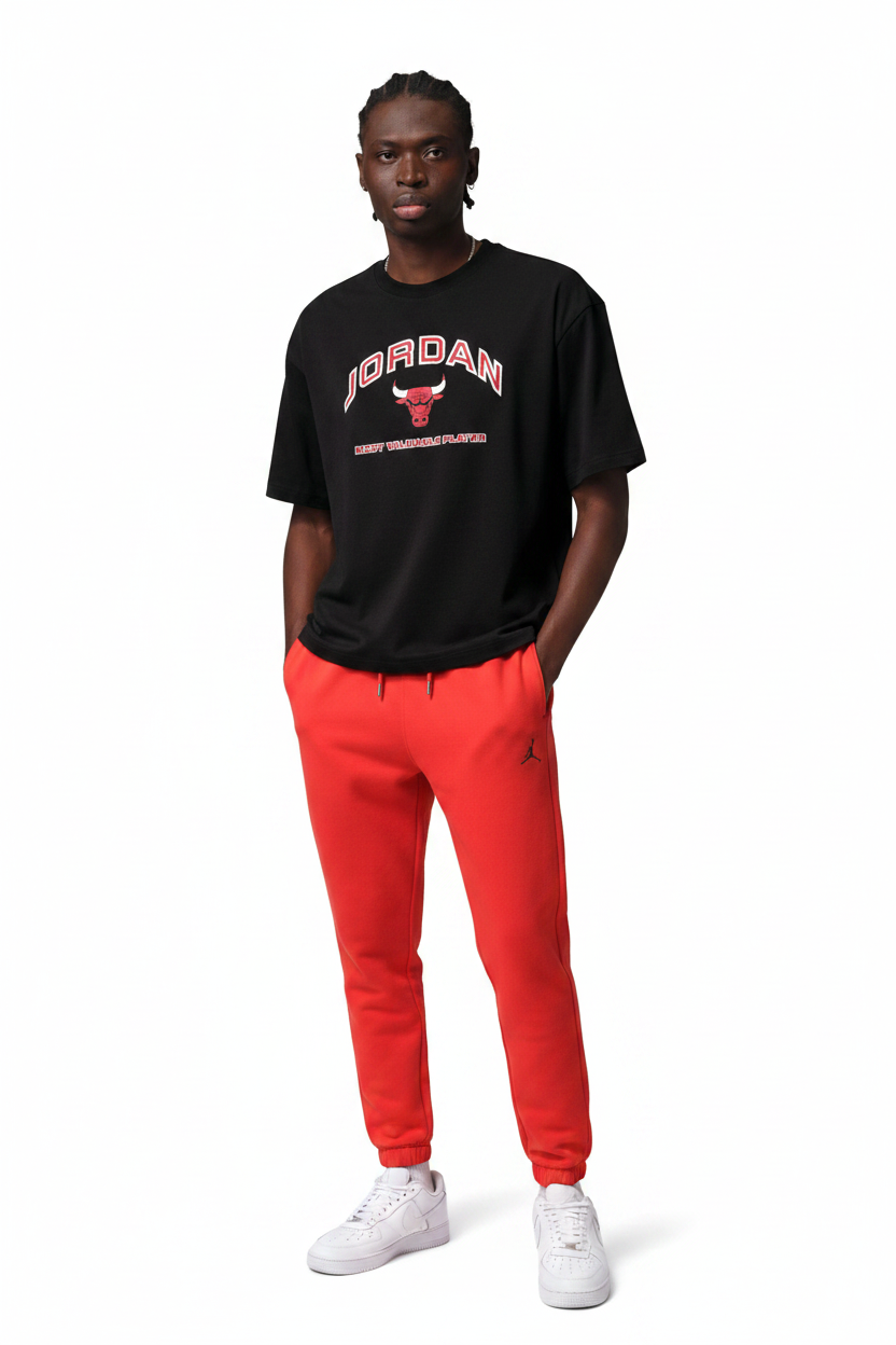 Air Jordan Mens MVP Tee - Black