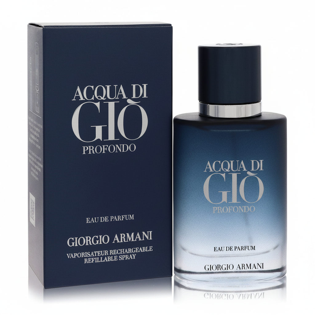 Acqua Di Gio Profondo by Giorgio Armani Eau De Parfum Spray 1 oz for Men