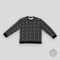 Louis Vuitton Monogram Jacquard Crewneck in Black