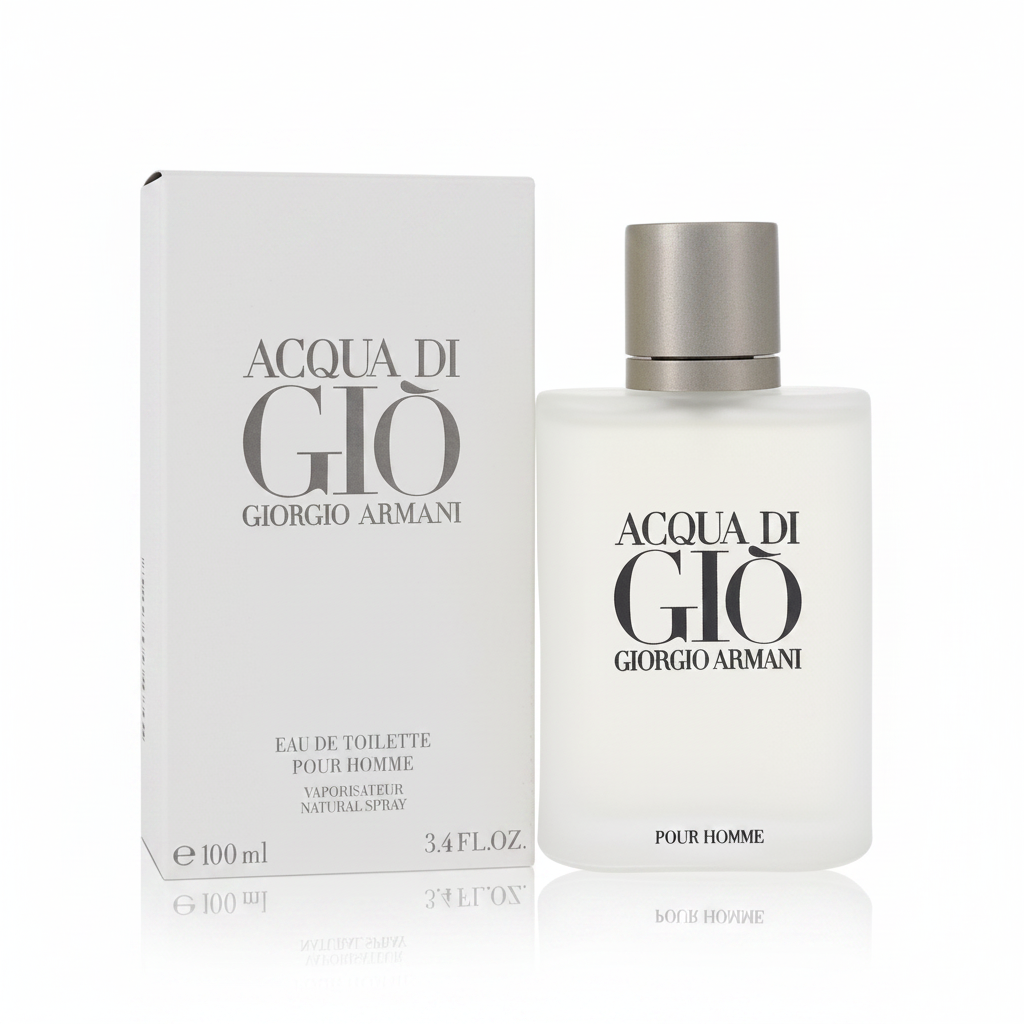 Acqua Di Gio by Giorgio Armani Eau De Toilette Spray 3.3 oz for Men