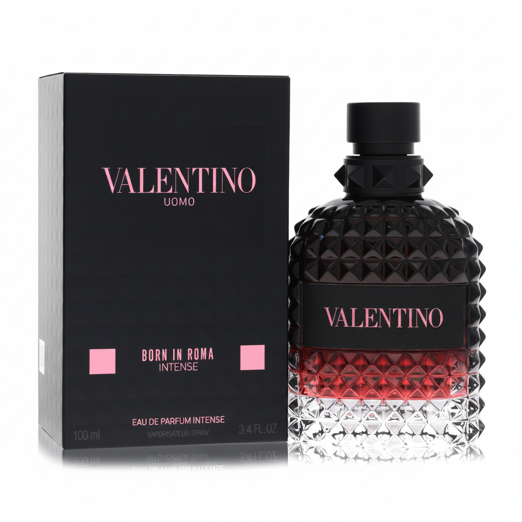 Valentino Uomo Born In Roma Intense by Valentino Eau De Parfum Intense Spray 3.4 oz for Men