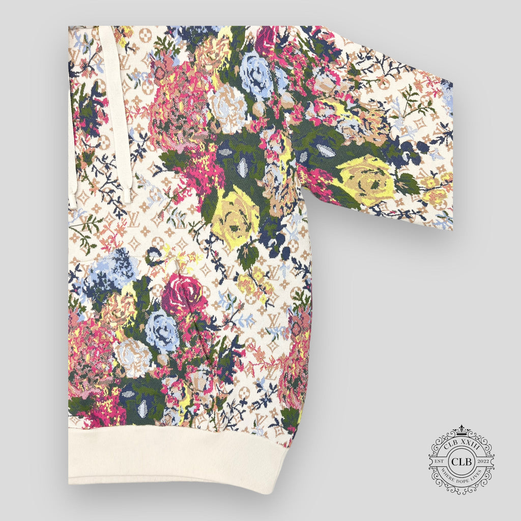 LOUIS VUITTON FLOWER GRAPHIC HOODIE - MULTICOLOR