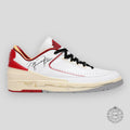 AIR JORDAN 2 RETRO LOW X OFF WHITE "VARSITY RED"