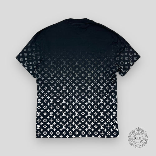 Louis Vuitton Gradient Monogram T-Shirt in Black